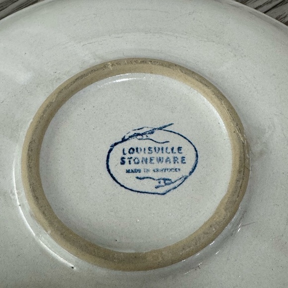 Louisville Stoneware Floral Chip and Dip Platter - Picture 5 of 5